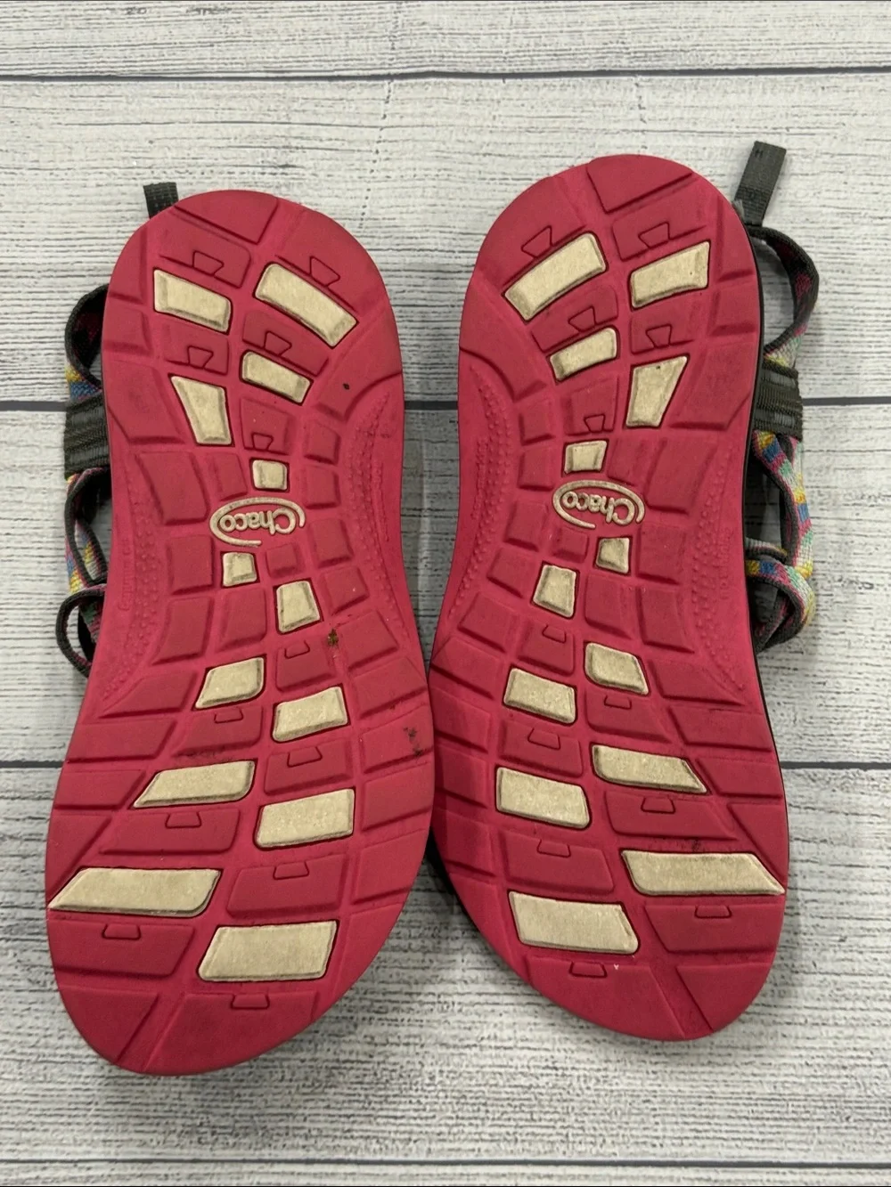 Chaco Kids Z Sandals Size 6 Multicolor Strap Sport Hiking Sandals